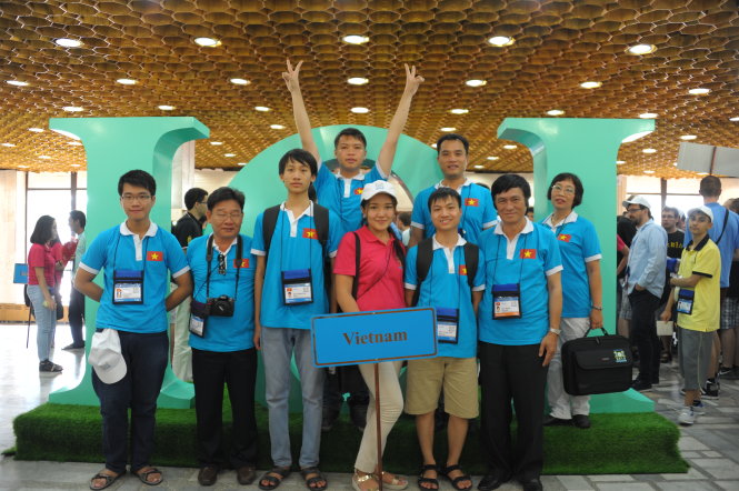 Đoàn VN dự Olympic Tin học quốc tế 2015 - Ảnh tư liệu