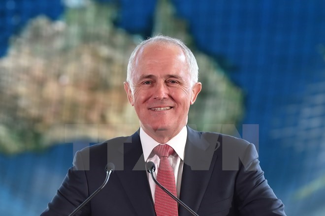 Thủ tướng Australia Malcolm Turnbull. 