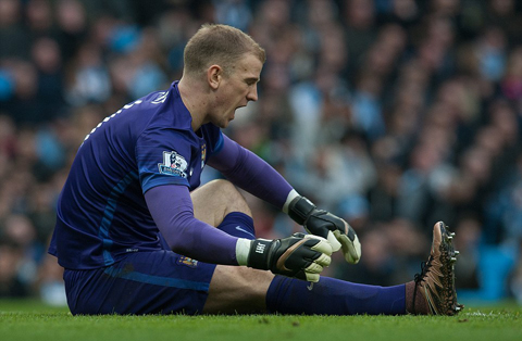 Joe Hart,Raheem Sterling,Man Utd,Ngoại hạng Anh,Joe Hart chấn thương,Joe Hart nghỉ thi đấu,Raheem Sterling,Raheem Sterling chấn thương