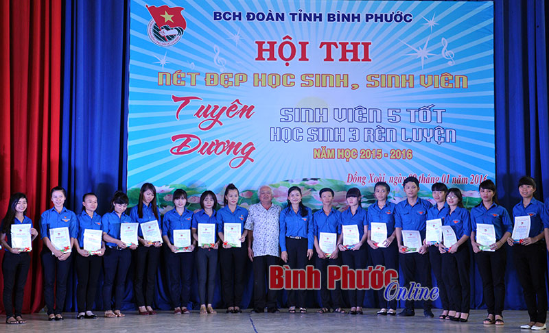 Những gương mặt sinh viên, học sinh được vinh danh