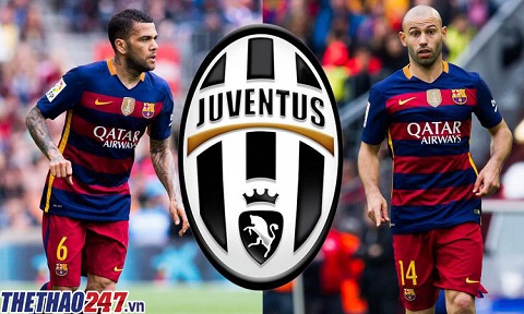 Juventus,Barca, chuyen nhuong Barca, tin chuyen nhuong Barca,barcelona,Dani Alves, Javier Mascherano,la liga,hlv enrique,luis enrique