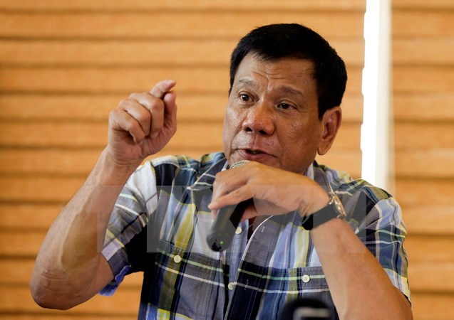 Tổng thống mới đắc cử Philippines Rodrigo Duterte