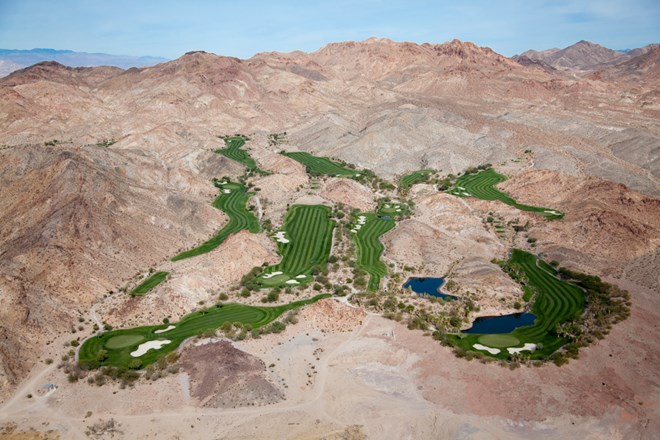 Ốc đảo golf trên sa mạc, Las Vegas, 2009.