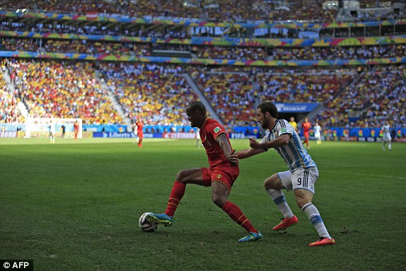 Higuain, Messi, Di Maria, Argentina 1-0 Bỉ,ket qua Argentina vs Bỉ,video clip Argentina vs Bỉ,clip Argentina vs Bỉ,ti so Argentina vs Bỉ,ban thang Argentina vs Bỉ, Argentina vào bán kết, ket qua world cup