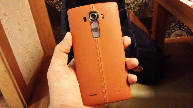 LG G4 phiên bản da - Ảnh: T.Trực