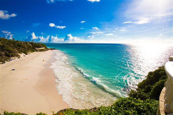 Bãi biển Crane - Long Bay, Barbados.