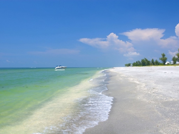 Đảo Sanibel, Florida, Mỹ: Nằm ngoài khơi cảng Mayers, hòn đảo này là nơi nghỉ hè thân thiện với nhiều hoạt động vui chơi trên bãi biển cho các gia đình có trẻ em.