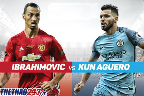 Aguero không lấy Ibra làm đối thủ cạnh tranh