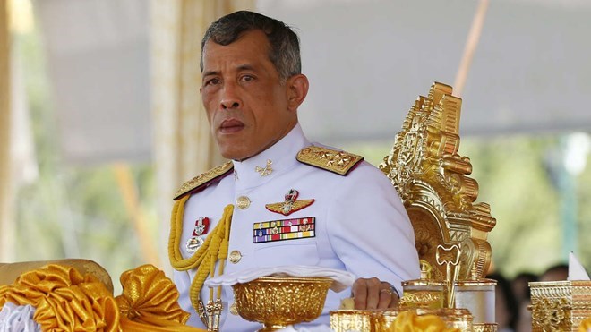 Hoàng thái tử Thái Lan Vajiralongkorn.