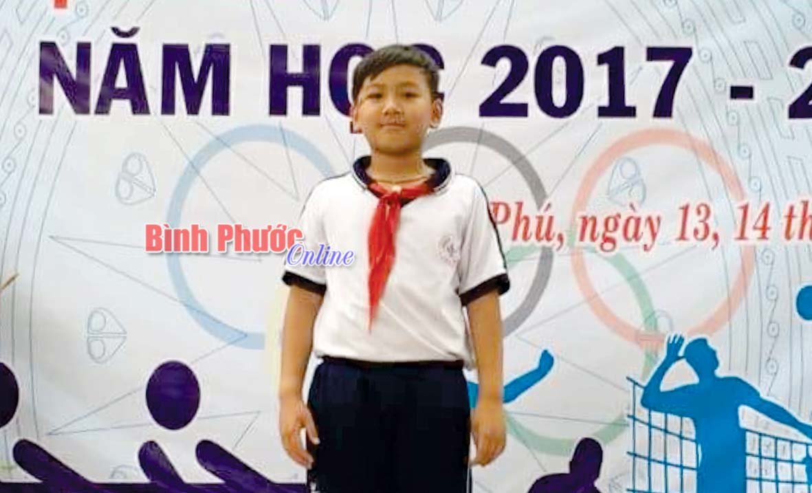 Trương Tấn Minh tham gia hội khỏe Phù Đổng huyện Đồng Phú năm học 2017-2018