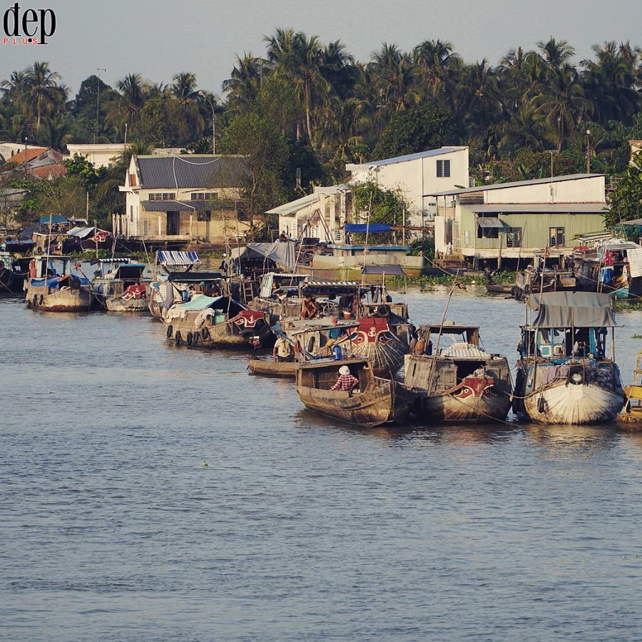 Ngày Tết ghé thăm chợ nổi miền Tây