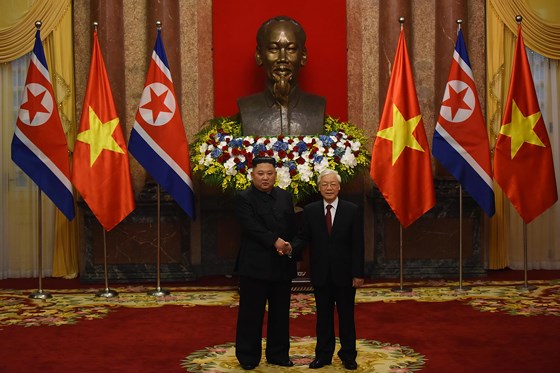 Lễ đón chính thức Chủ tịch Triều Tiên Kim Jong-un ảnh 7