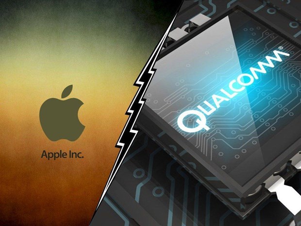 Apple, Qualcomm dau nhau trong cuoc chien phap ly tri gia 30 ty USD hinh anh 1