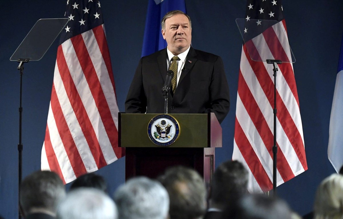 Ông Mike Pompeo bất ngờ có chuyến thăm đến Iraq. (Nguồn: Guardian)