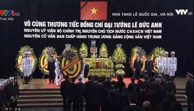 Truc tiep: Quoc tang nguyen Chu tich nuoc, Dai tuong Le Duc Anh hinh anh 46