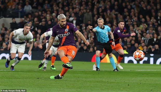 Champions League: Tottenham ha Man City, Liverpool gianh uu the hinh anh 1