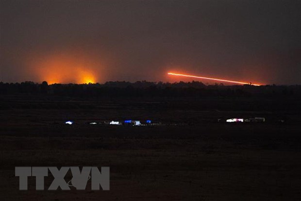 Syria: Israel khong kich muc tieu chien luoc gan cao nguyen Golan hinh anh 1