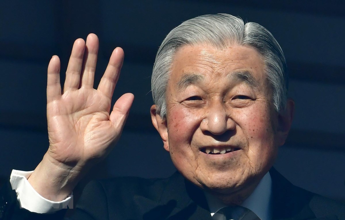 Nhật Hoàng Akihito. (Ảnh: AFP/TTXVN)