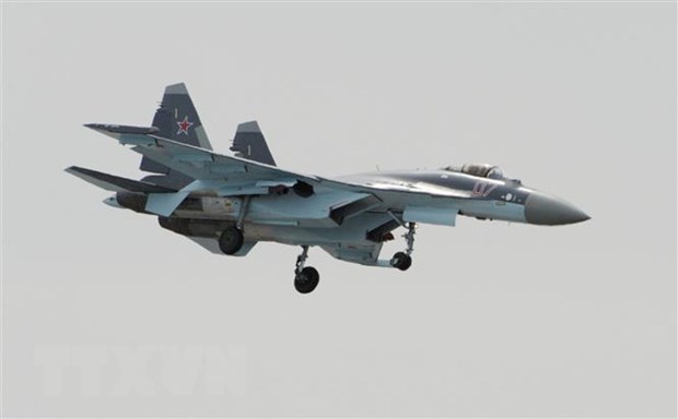 Nga dieu Su-35 bieu dien tai lien hoan hang khong vu tru o Tho Nhi Ky hinh anh 1