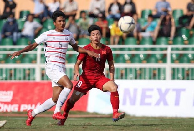 Thua soc U18 Campuchia, U18 Viet Nam bi loai khoi giai U18 Dong Nam A hinh anh 1