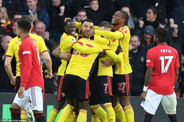 Manchester United bai tran truoc doi bet bang Watford hinh anh 1