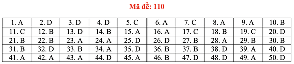 Gợi ý bài giải môn toán thi tốt nghiệp THPT 2020 - đủ 24 mã đề - Ảnh 15.