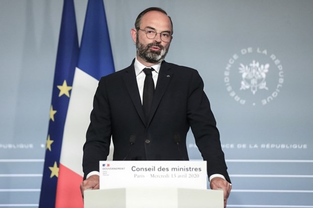 Thu tuong Phap Edouard Philippe bat ngo nop don tu chuc hinh anh 1